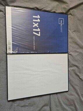 Mainstays Black Frame with Blue Insert - 11x17 Front-Loading
